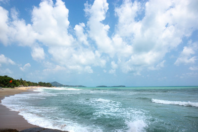 河套海岸的景色