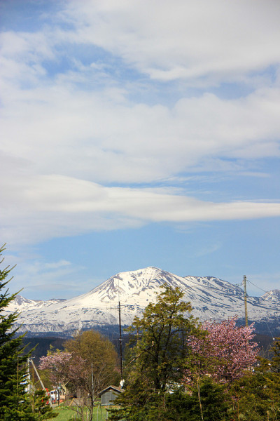春雪山顶