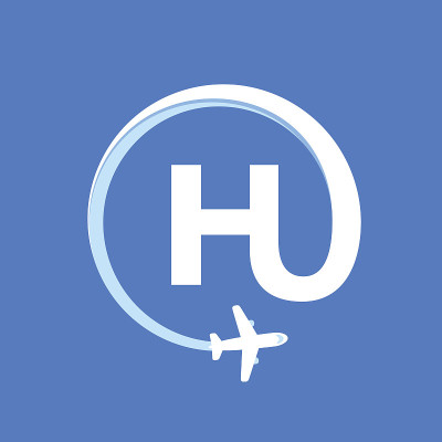 H字母与航空公司和飞机。