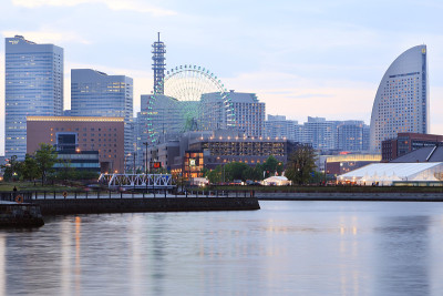 横滨市滨海湾夜景