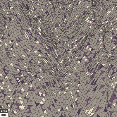 马赛克。抽象的背景。矢量插图。
