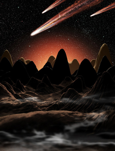 外星球的景观