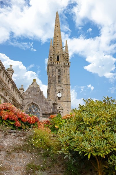Sizun。圣苏里奥教堂，菲尼斯特。Brittany