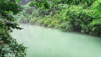大峡谷玻璃桥徒步旅行，武陵源-张家界，中国