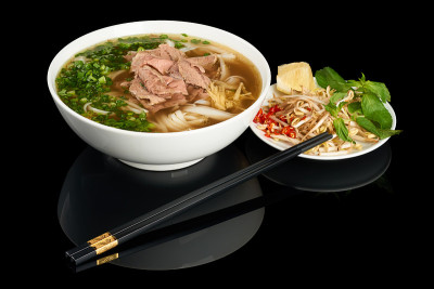 越南面条，汤，越南粉
