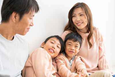 放松的家庭