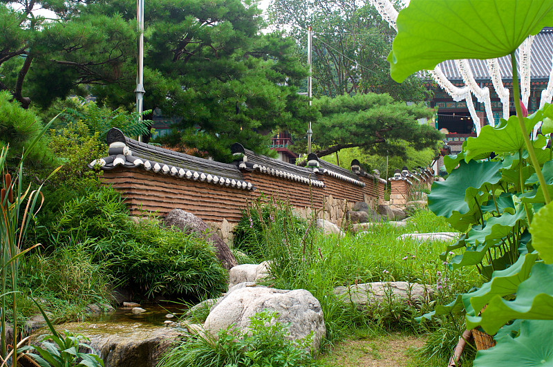 汉城寺庙的领土