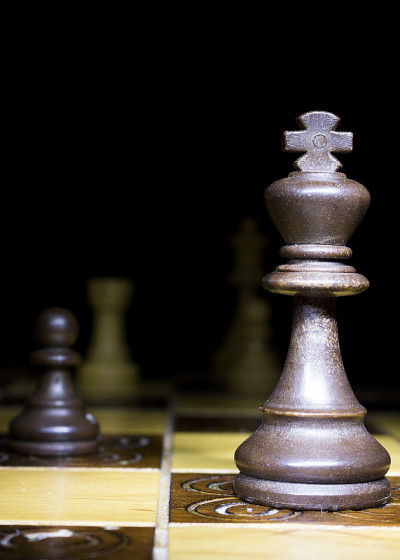 棋盘上的象棋