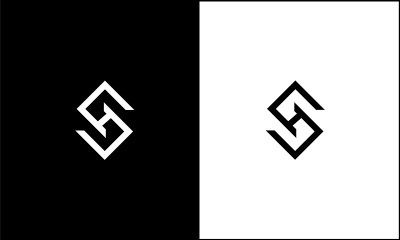 HS,SH抽象字母标志组合