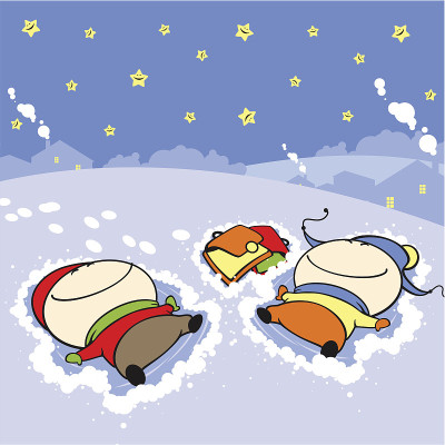 雪的天使