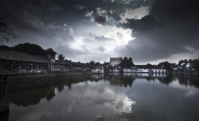 帕德马纳巴斯瓦米寺庙，特里凡得琅，喀拉拉邦