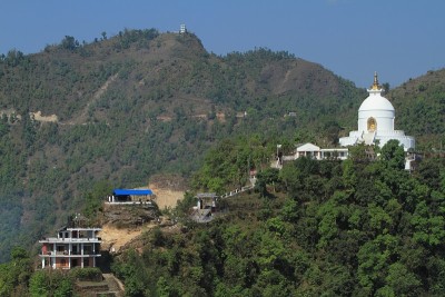 尼泊尔的世界和平塔