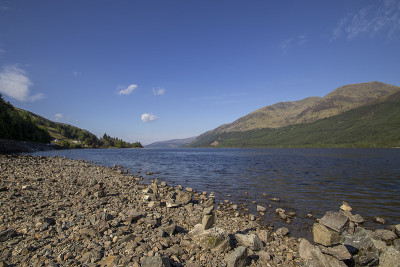 英国苏格兰高地Lochaber的Lochy湖