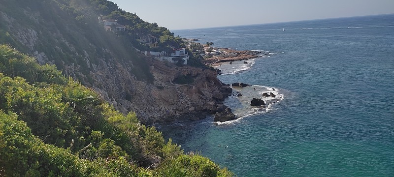 在Javea海景