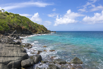 加勒比岩岛海岸