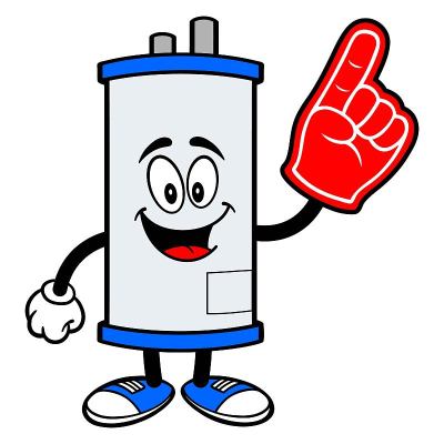 Water Heater with a Foam Hand