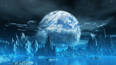奇怪的冰行星