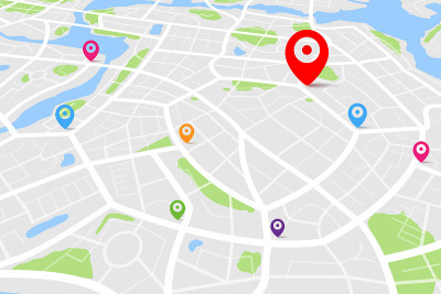 地图与目的地位置002点