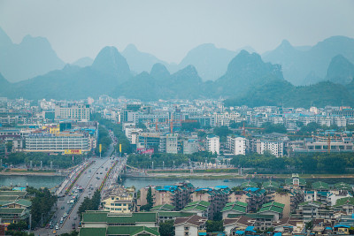 桂林城市Lanscape