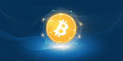 加密货币投资设计概念