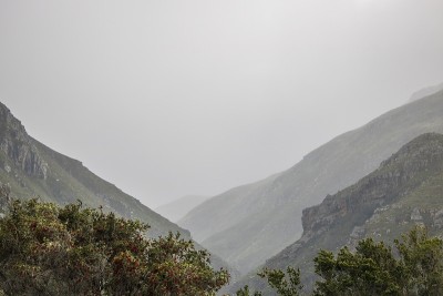风景优美的克拉伦斯大道山，在戈登湾和克莱蒙德之间的西开普，南非