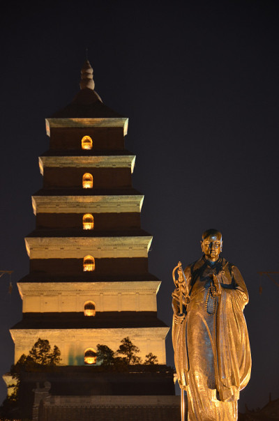 西安大雁塔佛教历史建筑