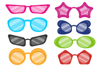 Carnival party masquerade costume glasses heart st