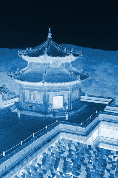 藏式建筑在普陀寺的案例，承德，山
