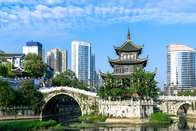 嘉秀塔是贵阳市的地标之一。