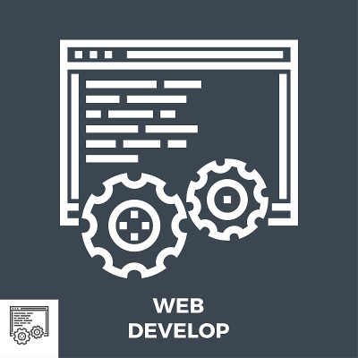 Web开发线图标