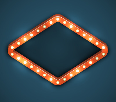 灯泡框架Marquee