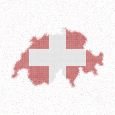 Map of Switzerland.