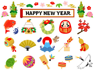 日本新年插图集