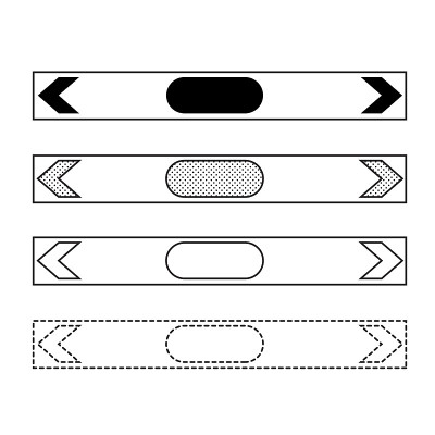 矢量箭头图标插图