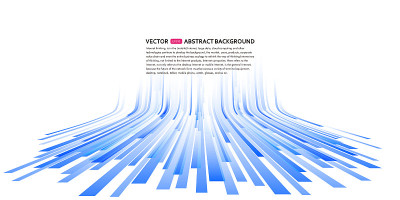 Abstract perspective background illustration, vect