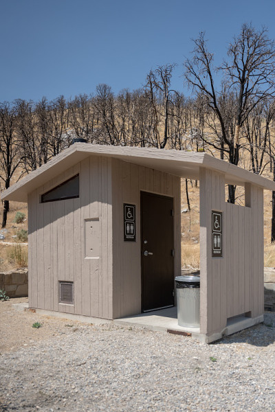 Handicapped Pit Toilet