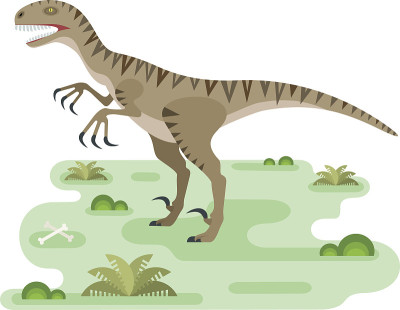 饿Utahraptor