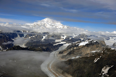 德纳里，原名麦金利山-鸟瞰图