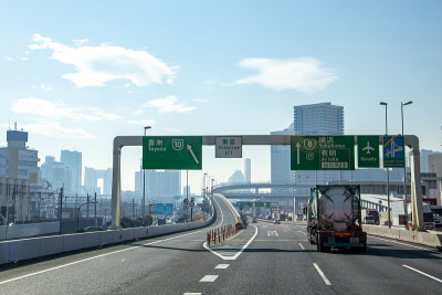 都市高速公路Shinonome路口