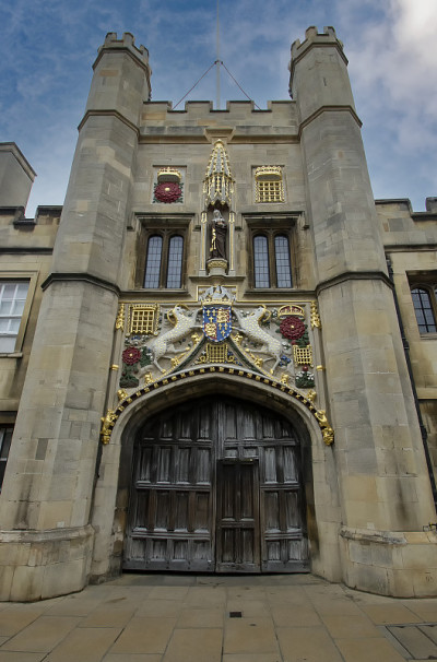 英国剑桥基督学院的入学通知书
