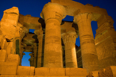 埃及Kom Ombo的Sobek神庙