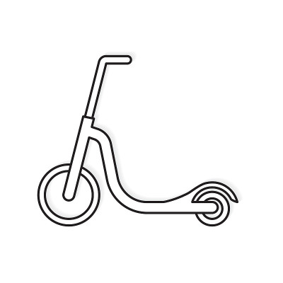 kick scooter icon