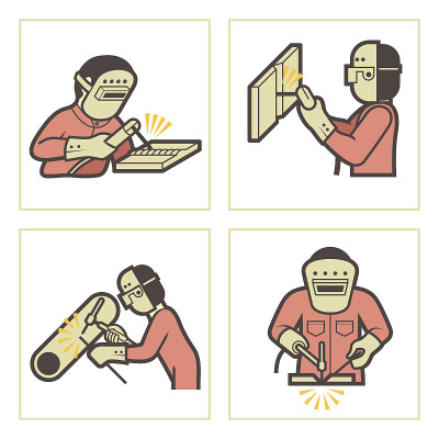 焊接工作矢量
