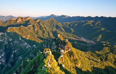 日出长城