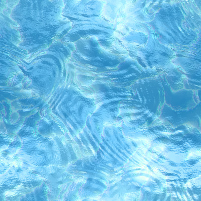 无缝的水纹理，抽象的池塘背景