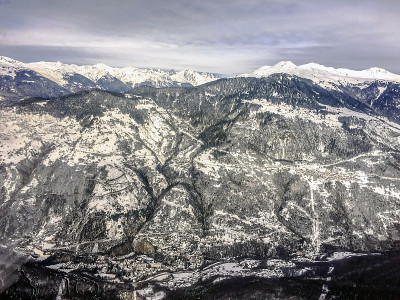 法国阿尔卑斯山风光