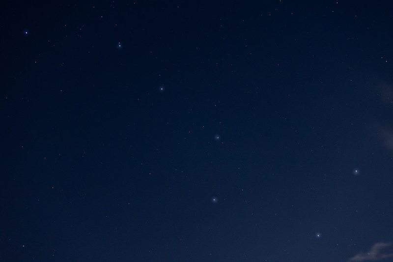 夜空中的北斗七星/大熊星座