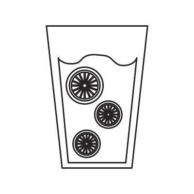 鲜橙汁饮料图标