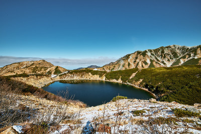 御山-黑布高山路线室道的Mikurigaike