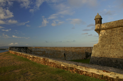 Castillo San Felipe del Morro 'El Morro' 在圣胡安波多黎各